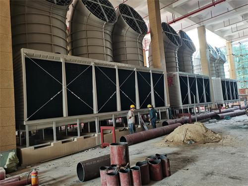 圆形逆流式玻璃钢冷却塔采用什么填料冷却效果好？(河南方形逆流式玻璃钢冷却塔)