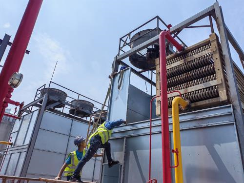 冷却塔维修需要做哪些准备工作,淄博冷却塔维修