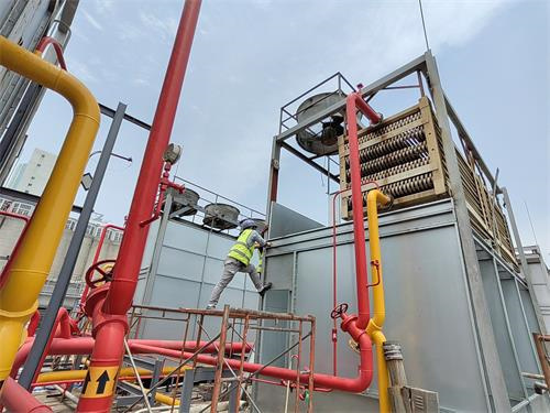 冷却塔填料究竟该如何安装与更换？冷却塔填料维修服务